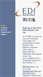 Mobile Screenshot of 2020edi.com